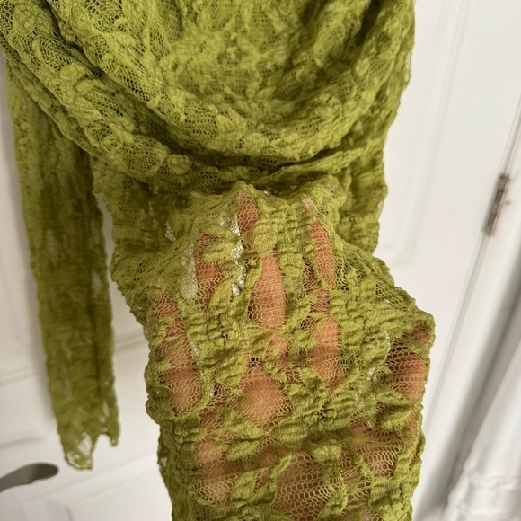 ZARA Off shoulder lace top size S - Picture 13 of 16